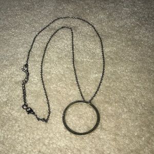 Kevia Style Circle Pendant - Long
